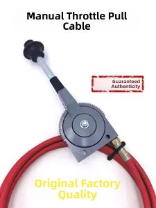Manual Throttle Cable Modification for Excavator Agricultural Machinery Ball Head Type Thick Cable Controller by Shixiaobao