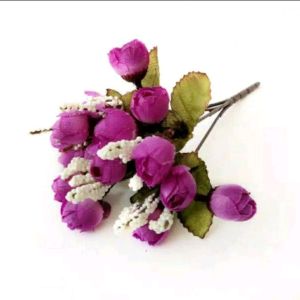 Bunga Mawar  AF09 Kuncup Mini Kecil Sintetis Artificial Flower Wedding Bouquet Home Decoration