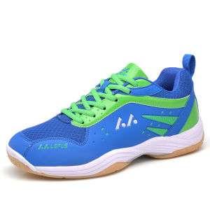 Professional Badminton Shoes Mens Womens Volleyball Ultra-light Training Shoes Anti-slip Shock-absorption Mesh Breathable Sports Tennis Shoes