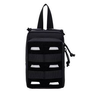 1000D Outdoor Tactics Waist Bag Molle Laser Accessories Multifunctional Hanging Bag Crossbody Bag Reflective Vertical EDC Bag