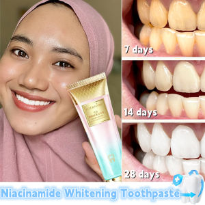 Putihkan gigi whitening toothpaste oral care tartar remover fresh breath whitening teeth pemutih gigi bodyaid toothpaste niacinamide toothpaste