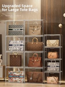 AMU·PIGGY | Clear Acrylic Luxury Bag Display Cabinet