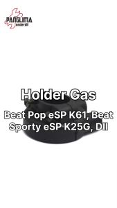 Holder Gas 2 Kabel Beat Sporty FI eSP K25G Pop Vario 125 150 eSP LED New 2015-2018 Mangkuk Mangkok Rumah Pipa