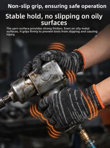 Terrain Kun | Wear-resistant Slip-resistant Breathable Oil-resistant Protective Gloves
