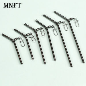 6Pcs Brass Tube Fishing Balance Connectors Anti-Tangle Booms Sea Fishing Tackle Small 7cm/9cm/12cm Accessory