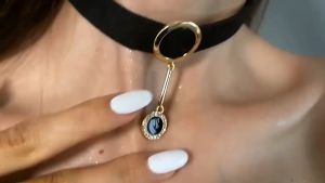 Necklace Womens Trendy Leather Rope Necklace Choker Collarbone Chain Collar Black Belt Neck Jewelry Short Neckband Temperament Necklace Womens Trendy Leather Rope Necklace Choker Collarbone Chain Collar Black Belt Neck Jewelry Short Neckband Temperament