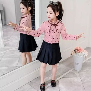 Blouse CLARISSA Blouse Anak Perempuan Kemeja Anak Perempuan lengan panjang (3thn-12thn) Model cantik & lucu
