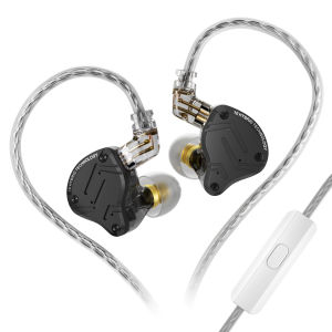 KZ | KZ ZS10 PRO X 1DD&4BA dynamic In Ear earphones Hybrid Technology Upgrade Wired Headphones Noise Cancelling Earbuds HiFi Headset