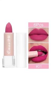1 Pcs Velvet Matte Lipstick Long-Lasting Non-Stick Cup Waterproof Moisturizing Lip Gloss Fashion Classic Shades for Daily & Date