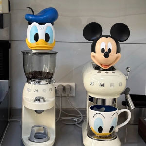 Cartoon Mickey Donald Duck Money Box Living Room TV Cabinet Decorations Coffee Water Dispenser Top Ornament PVC Handmade