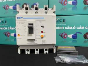 [CHÍNH HÃNG]Aptomat Chống giật chống rò CHINT 3 pha NM1LE-125S/4300 4P 100A 125A 250A