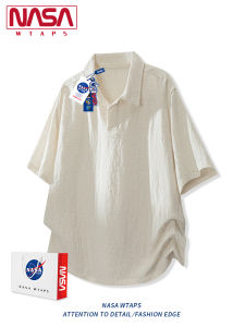 NASA WTAPS | Textured Summer Fashion POLO Shirt