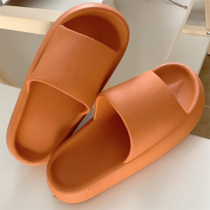 Home Slippers Couple Matching Summer Thick Bottom Anti-Slip Bathroom Shower EVA Comfortable Indoor Slippers for Men And Women