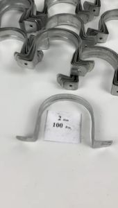 KLEM BESI PLAT PIPA UKURAN 2 INCH HARGA MURAH BARANG BERKUALITAS ISI 100 BIJI PER PACK TERLARIS