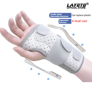 LAYOTO Breathable Wrist Brace Support Wrist Fixator Wrist Guard Tendon Sheath Joint Brace Protective Wristband Male Wrist Protector Female Protective Gear