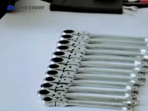 6-Piece Ratchet Gears Wrench Set with Torque Spanner Double-Headed 8-17mm Combination Wrenches for Repairs and Maintenance | Spanner Stainless Steel | Spanner Wrench Tool | Spanner Ratchet