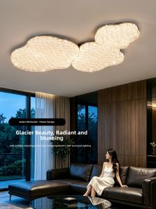 DGY | Italian Minimalist Luxury Ice-Crackled Ceiling Light