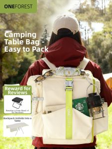 one forest | Lightweight Aluminum Waterproof Folding Table