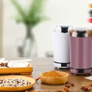 Blender Mesin Penggiling Biji-bijian Multifunctional Electric Pill Grinder Crusher - Crush Pills/Vitamins/Coffee Beans into Fine Powder for Feeding Tubes Kids Pets
