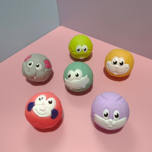 Bóng Vui Chơi Mềm Cho Trẻ Sơ Sinh Và Trẻ Em Đồ Chơi Động Vật Tắm Nước Đồ Chơi Giáo Dục Cho Trẻ Em Bóng Cầm Tay Có Âm Thanh Bóng Lò Xo Bằng Cao Su