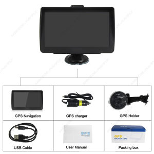 MEKEDE Portable 7 Truck Bus Motorhome GPS Navigation Lorry Navs AV-IN HD Large Screen Play Music Video 2025 NEW EU Navigator