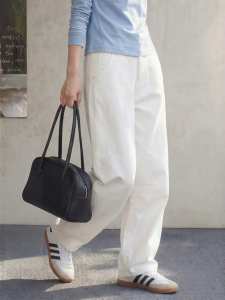 Slimming Straight Leg Wide Jeans 2026 Spring and Summer