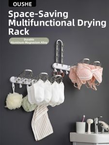 Space-saving Multi-purpose Clothes Drying Rack