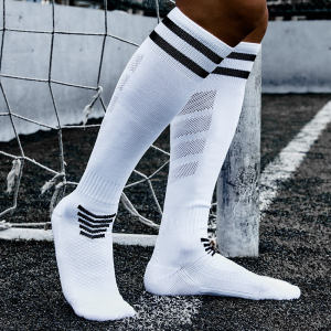 Long Tube Football Socks Towel Bottom Training for Children And Adults Mens Sports Socks over Knee Length Mens Soccer Socks