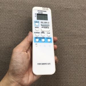 Điều khiển điều hoà SANYO loại dài hàng tốt - Remote từ xa điều hoà SANYO loại dài