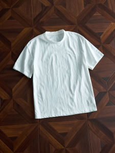 ZHUOCAN | Áo Thun Slim Fit Thiết Kế Đơn Giản Elegante