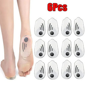 1/5Pair O/X Leg Type Valgus Correction Men Women Silicone Gel Shoes Insole Orthopedic Insoles for Feet Magnet Massage Shoe Pads