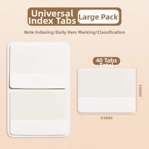 Writable Index Stickers For Students