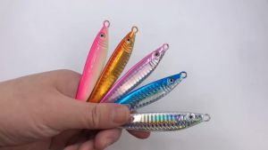 TEASEE Shore Casting Luminous Sea Fishing Jig 28g Fast Sinking Lure for Spanish Mackerel & Kingfish