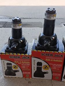Spiral Jack Double Section 2T Vertical Wholesale Hand Jack Vehicle Maintenance Machinery small/medium/large