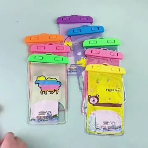 Túi chống nước đựng điện thoại khi đi biển đi bơi túi đeo điện thoại chống thấm in hình ngộ nghĩnh cute