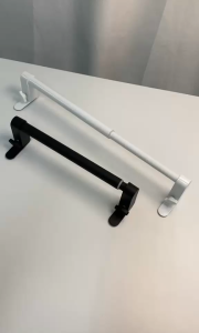 💟SOLUTION65💟 Adjustable Punch-free Towel Rack Cabinet Door Towel Hanger Towel Rod Holder Rag Hanger Towel Bar Towel Rack / Expandable Cabinet Door Towel Rack / Retractable Cabinet Door Towel Rack / Towel Hook / Kitchen Towel Holder / Kitchen Towel Rack