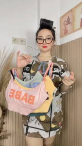 Ninabobo  BR041 BH Sport BRA BABE Pakaian Dalam Wanita Fashion Olahraga GYM Push Up Yoga Tanpa Kawat Ada Cup Bra