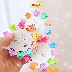 Kẹp tóc cho bé nhiều màu sắc xinh xắn Baby-S Set 10 kẹp tóc mái mini phong cách Hàn Quốc đáng yêu – SP153