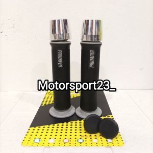Handgrip bulu protaper plus jalu stang pcx chrome handgrip paketan murah handfat grip type hg66 handgrip variasi protaper Universal Lexi Aerok Beat Jupiter Nmax Rx king Klx Vixion Dll