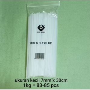 isi lem tembak / glue gun refill / lem bakar ( 1KG onedrop)