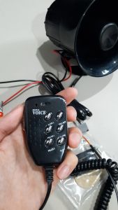 Klakson Toa Sirine Plus Mix 6 suara Motor Mobil Klakson Toa 6 suara 12v 6 tombol Universal