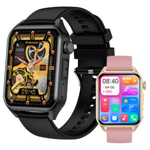 HK28 Smart Watch 1.78inch Amoled Men Women Smartwatch AI Voice Assistant Heart Rate Health Monitor Sports Wristwatch
