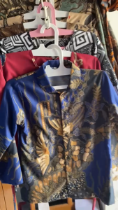 BATIK ATASAN WANITA TERBARU KEKINIAN TERMURAH BLUS BATIK WANITA MODEL TALI SAMPING MODERN ELEGANT TERLARIS