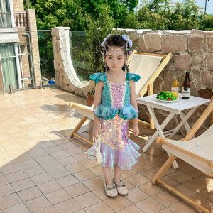 Festive Cotton Tulle Fruit Holiday Casual 6T Black Red Childrens Character Dresses Kids Cartoon Dress