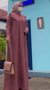 GAMIS MOANA CRINKLE AIRFLOW DRESS MAXY JUMBO LEBARAN TERBARU