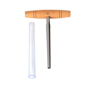 Violin Viola Peg Hole Reamer 1:26 Taper Wood Handle for Luthier Tool Parts