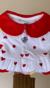 Baju Romper Bayi Perempuan Tasya Love