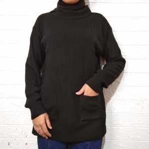 Pocky Sweater Rajut Pakaian Wanita Halus terdapat Saku Sweater Korean Style COD by aqilanisa store
