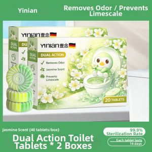 Yinian | Cleaning Deodorizing Toilet Cleaner Blue Bubble Fragrant