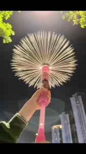 Kids Water Battle Fireworks Water Gun Toy - Mini Pull-Out Spraying Water Gun for Photos and Fun Surprises